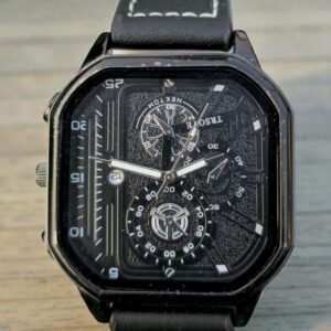 বেল্টের ঘড়ি Black কালার